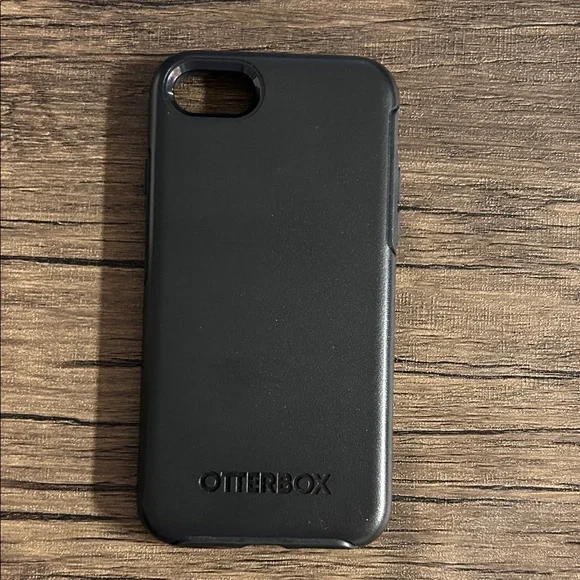 iPhone 7 Case OtterBox Midnight Black - Picture 1 of 2